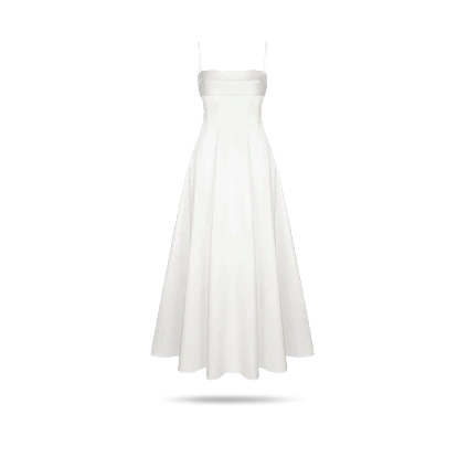 Свадебное платье простого кроя