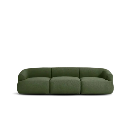 Трехместный диван из любой ткани (1,45-2м между подлокотниками)