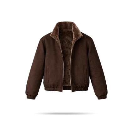 Куртка без наполнителя с подкладкой из натурального меха