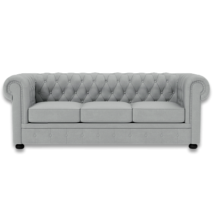 Трехместный диван из любой ткани (1,45-2м между подлокотниками)