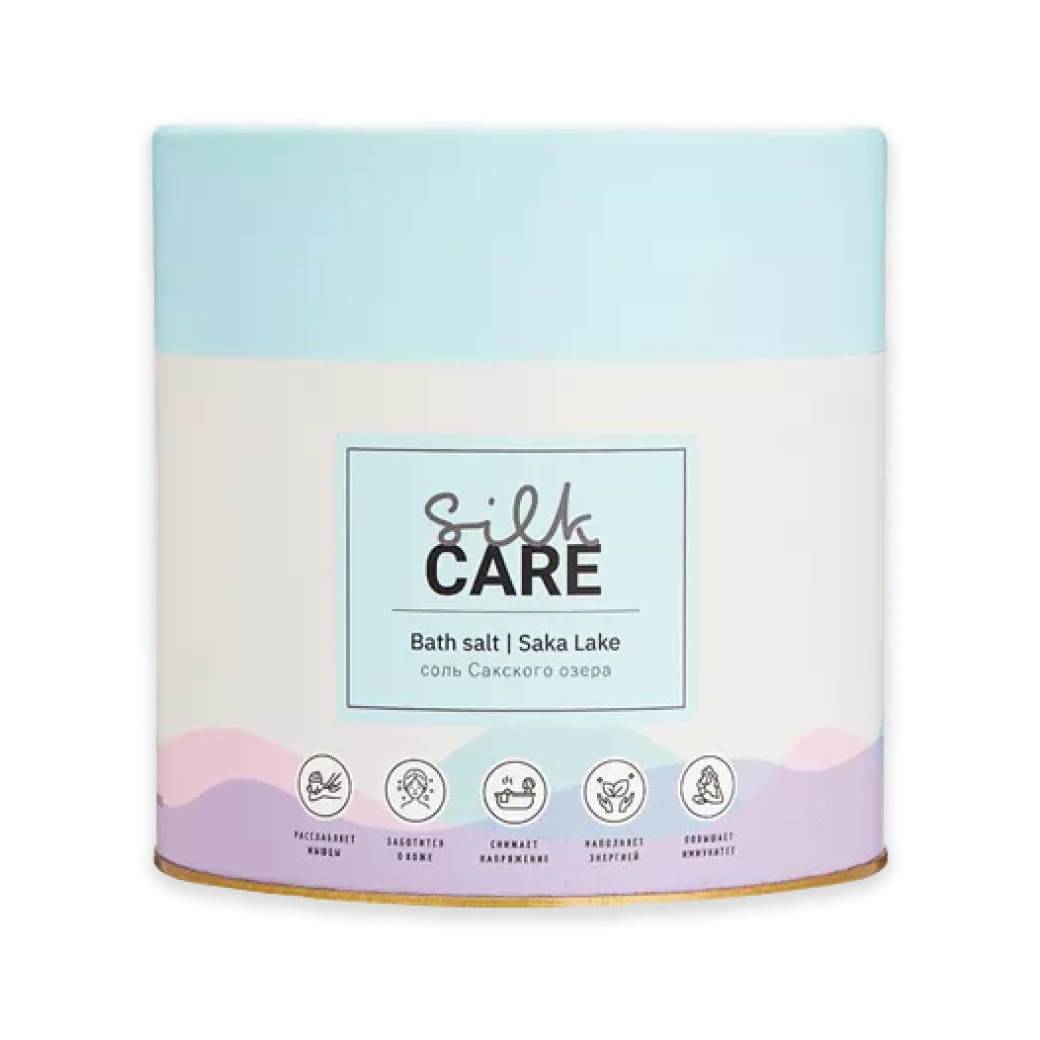 Соль для ванн Сакского озера, SILK CARE